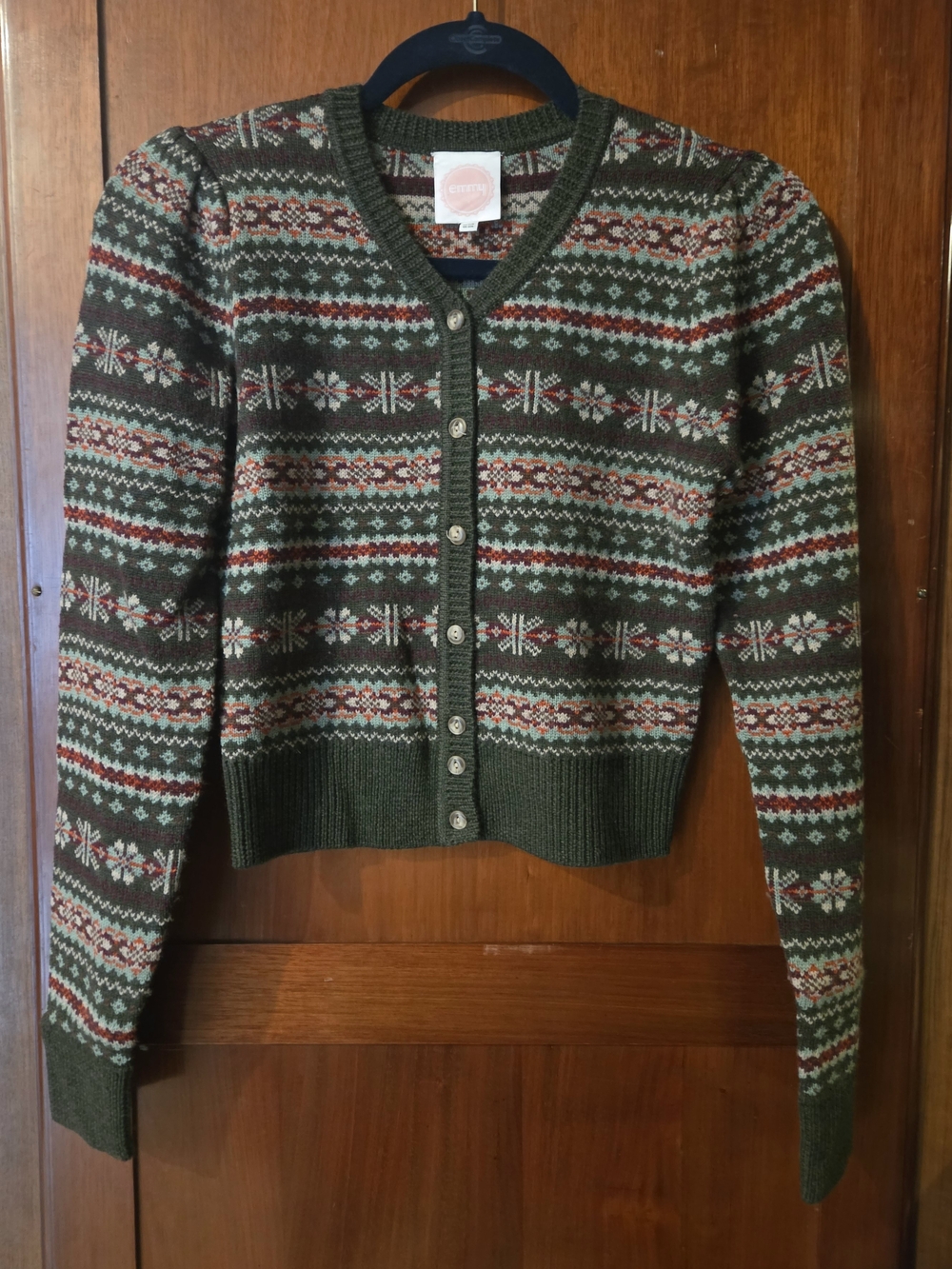 Emmy Design Fair-est Cardigan Small
